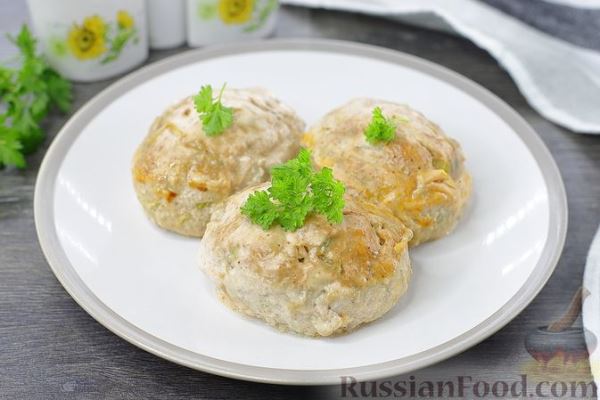 Ленивые голубцы с молодой капустой и кускусом (в духовке)