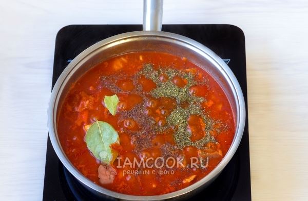 Подлива с мясом к гречке