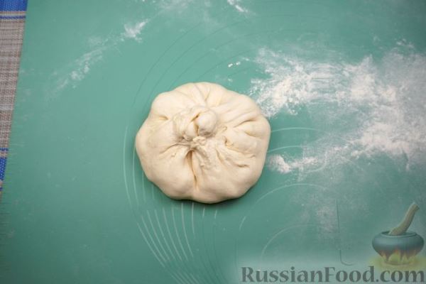 Дрожжевые пироги-лепёшки с картофельно-сырной начинкой (без яиц)